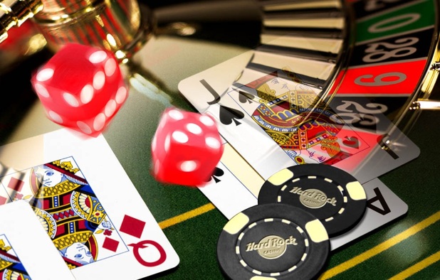 casino cards roulette dices